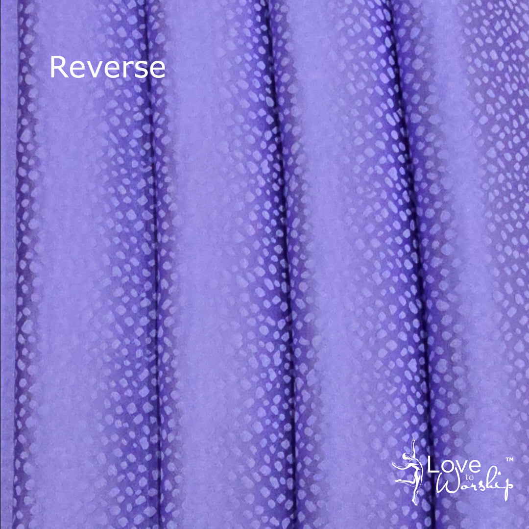 Lavender with Droplet Reflections