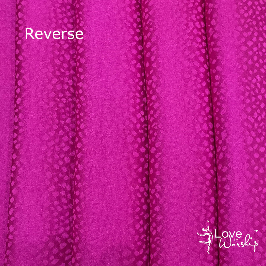 Fuchsia with Droplet Reflections